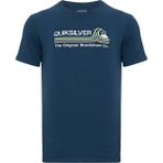 Quiksilver Stonecoldclassi Erkek T-Shirt - XS - Mavi