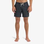 Quiksilver Stretch Printed Erkek Siyah Deniz Şortu