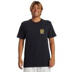 Quiksilver SURF MOE Erkek Tişört, Siyah, M