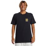 Quiksilver SURF MOE Erkek Tişört, Siyah, S