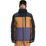 Quiksilver Sycamore Block 20K Jk Erkek Kahverengi Snowboard Ceketi - Taba