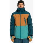 Quiksilver Sycamore Erkek Mavi Snowboard Ceketi