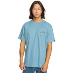 Quiksilver Tc Snap Erkek Mavi Tişört