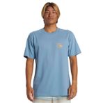Quiksilver The Original Günlük Stil T-Shirt, S, AQYZT09560, Mavi, Erkek