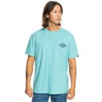 Quiksilver TRADESMITH SS Erkek Tişört, MARINE BLUE, XS