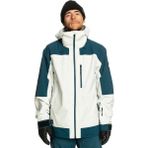 Quiksilver Ultralight 20k Erkek Gri Snowboard Ceketi - XL