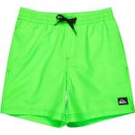 Quiksilver Yeşil Erkek Çocuk Şort Mayo EQBJV03543-EVD Solıd - 16 Yaş