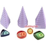 Quilling Bordür Kağıt Sarma Aparatı 3 Lü Set