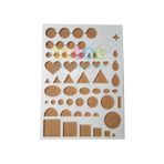 Quilling Şekillendirme ve Boyutlandırma Şablonu