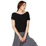 Quincey BD2205 Siyah Viskon Kadın Bluz