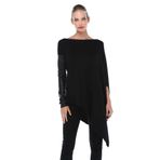 Quincey Bd2408 Siyah Kadın Tunik