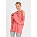 Quincey BDE2525 Pembe Sweatshirt
