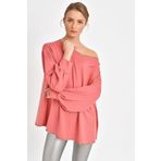 Quincey BDE2533 Pembe Sweatshirt