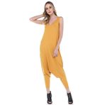 Quincey DPM4010 Kadın Hardal Tulum