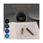 Quink Dolma Kalem Şişe Mürekkebi, 57 Ml, Mavi-Siyah - -- - Option-1
