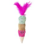 Quirky Kitty Ice Cream Kicker Matatabili Hışırtılı Kedi Oyuncağı