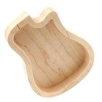 QUMIIRITY Ahşap Gitar Seçim Kutusu Gitar Şekilli Gitar Seçim Kutusu Gitar Seçim Saklama Kutusu
