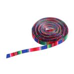 QUMIIRITY Meksika Mezuniyet Kurdelesi Polyester Serape Bant Parti Süslemeleri Ve Projeleri Için