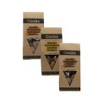 QUOKA Glutensiz Şekersiz Karabuğday Unundan Tahinli Zencefilli Fıstık Ezmeli Kurabiye 3 Paket x 80GR - 240 gr
