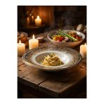 QURA Porselen Valore Makarna Tabağı- Çukur Tabak 29 cm 460 cc-Spagetti Tabağı-Tek 'li