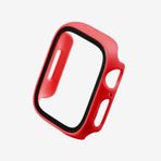 Quse Apple Watch ile Uyumlu Kasa Koruyucu Kılıf, 360° Tam Koruma, Ekran Koruyuculu Klasik Tasarım, Series 10/11 42mm / 46mm, 45mm, 44mm, 41mm, 40mm, 38mm (Kırmızı, 44mm)