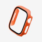Quse Apple Watch ile Uyumlu Kasa Koruyucu Kılıf, 360° Tam Koruma, Ekran Koruyuculu Klasik Tasarım, Series 10/11 42mm / 46mm, 45mm, 44mm, 41mm, 40mm, 38mm (Turuncu, 41mm)
