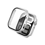 Quse Kasa Koruyucu Kılıf, Apple Watch Series 10/11 46MM ile Uyumlu Ekran Koruyucu, Gümüş
