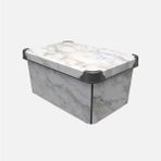 Qutu 10 lt Style Box Marble Kutu