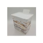 Qutu 5 lt Trash Bin Marble Mutfak Çöp Kovası