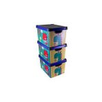 QUTU Style Box Dude Dekoratif oyuncak Kutu Seti - 3x 20 Litre