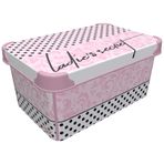Qutu Style box lady's secret - 5 litre dekoratif saklama kutusu