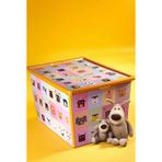 QUTU Trend Box Looking Learning Oyuncak Saklama Kutusu 50 Litre Tekerlekli
