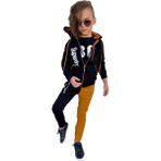 Quzucuk Kids Erkek Çocuk Fermuarlı Spor Günlük Kahve Takım