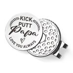 QVUXZ Baba Golf Topu İşaretleyici Hediyeleri, Baba Büyükbaba Kızından Golf Hediyeleri, Baba Büyükbaba için Golf Doğum Günü Babalar Günü, Golfçüler için Büyükbaba Hediyeleri, Her Zaman Seviyorum