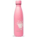Qwetch QD3381 Sprey Desenli Isı Yalıtımlı 500 ml Pembe Termos