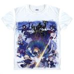 QYIFIRST Manga Japon Anime FGO Night Grand Zero Assassin Osakabehime Cosplay Tişört Kostüm /Stil 19/ Beyaz XXL (EU XL) Göğüs 116 cm