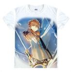 QYIFIRST Manga Japon Anime Sins King Grizzly's Sin of Sloth Cosplay Tişört Kostüm /Tarz 4/ Beyaz S (EU XS)