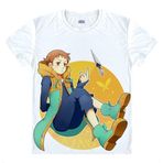 QYIFIRST Manga Japon Anime Sins King Grizzly's Sin of Sloth Cosplay Tişört Kostüm /Tarz 5/ Beyaz L (EU M)