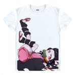 QYIFIRST Manga Japon Anime Yaiba Slayer Kamado Nezuko Cosplay Tişört Kostüm /Tarz 14/ Beyaz S (EU XS)
