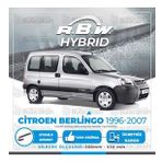 R.B.W Citroen Berlingo Ön 1996-2007 Hibrit Silecek Takımı