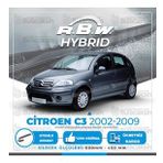 R.B.W Citroen C3 HB Ön 2002-2009 Hibrit Silecek Takımı
