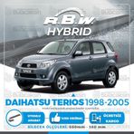 R.B.W Daihatsu Terios Ön 1998-2005 Hibrit Silecek Takımı
