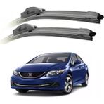 R.B.W. Honda Civic VIII Sedan (FN), 2006 - 2015 / Silecek, Muz Tipi, Takım, 700mm+580mm