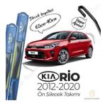 R.B.W Kia Rio Ön 2012-2017 Hibrit Silecek Takımı