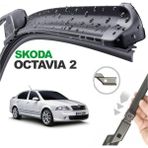 R.B.W. Skoda Octavia II, 2006 - 2012 / Silecek, Muz Tipi, Takım, 600mm+480mm