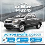 R.B.W Ssangyong Actyon Sports 2008-2011 Hibrit Ön Silecek Takımı