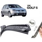 R.B.W. Volkswagen Golf VI, 2009 - 2012 / Silecek, Muz Tipi, Takım, 600mm+480mm