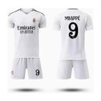 R.e.a.l M.a.d.r.i.d 2024/25 Yeni Sezon Kylian Mbappe Iç Saha Çocuk Forması 4'lü Set - 6 - 7 Yaş - Beyaz