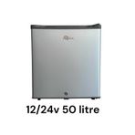 R LINE 50 Lt Karavan Tekne Buzdolabı Kompresörlü 12/24v ( gri