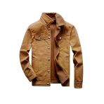 R.lion Kürklü Kot Mont Premium Denim -k.camel-